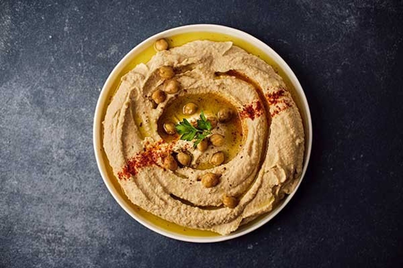 Hummus dish