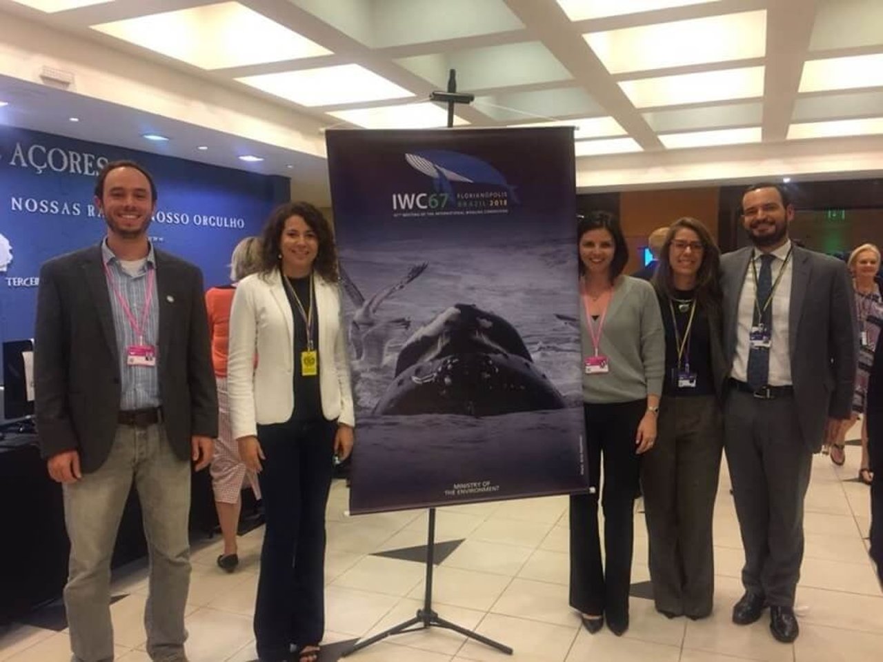 Our team at IWC 67