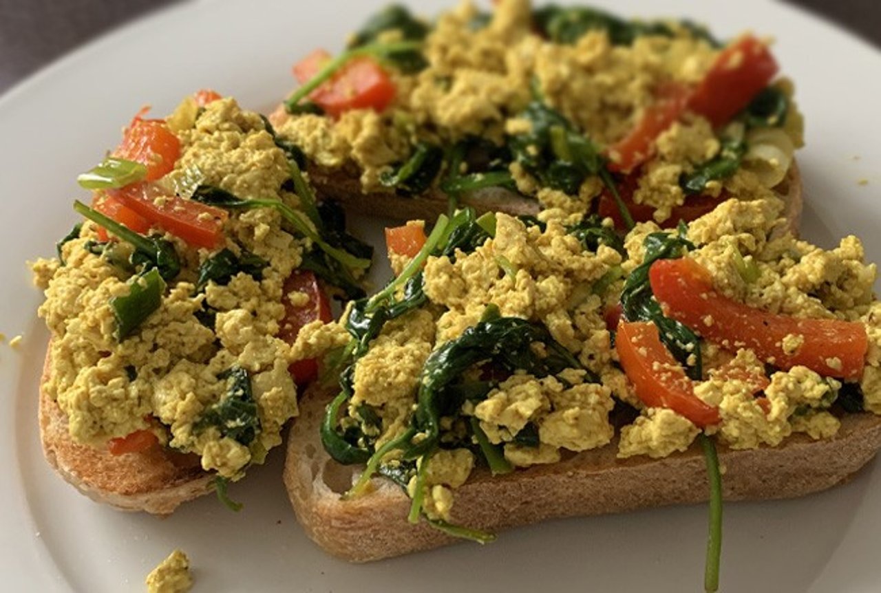 Southwestern Style Tofu scramble