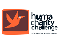 Huma Charity Challenge travel logo
