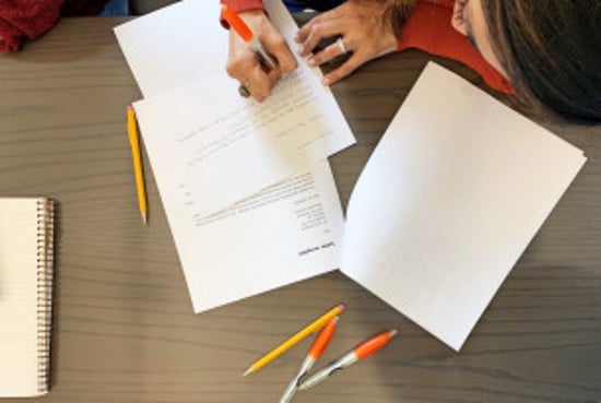Letter writing party