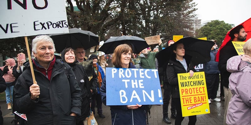 Protect The Ban Protest