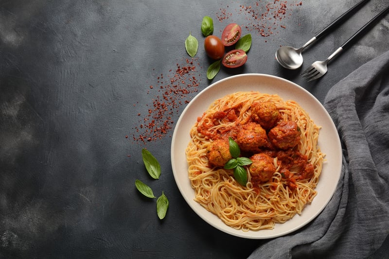 Spaghetti meatballs.